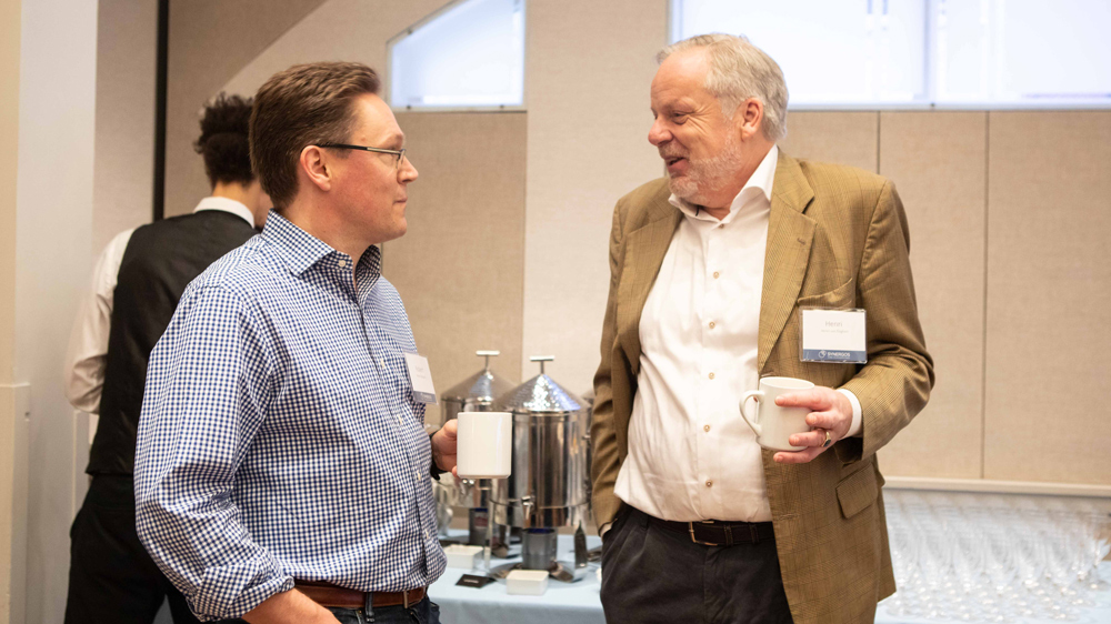 Robert Boogaard and Henri van Eeghen at the 2019 GPC Annual Members Meeting