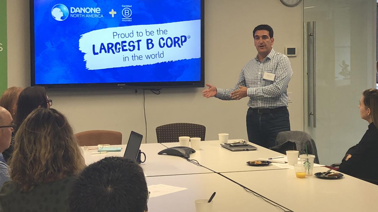 Danone North America CEO Mariano Lozano